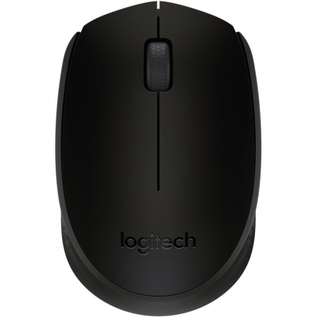 мышь logitech wireless mouse b170 black (910-004798) oem