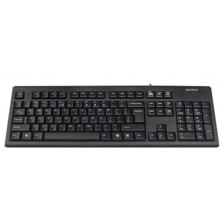 клавиатура a4tech kr-83 usb (черная)