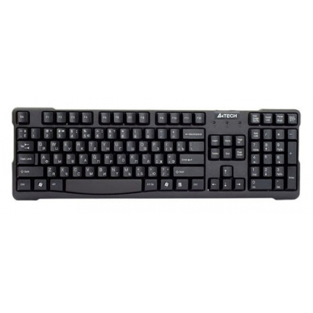клавиатура a4tech kr-750 черная usb