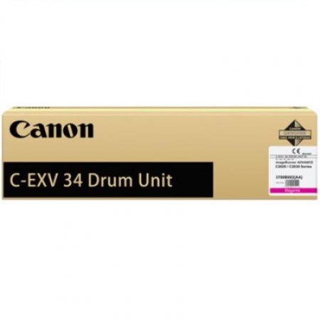 картридж drum unit canon c-exv34m пурпурный для для ir adv c2020/2030