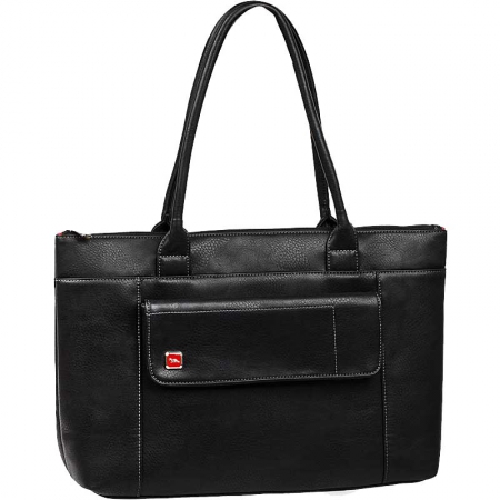 сумка для ноутбука 15.6&quot; riva 8991 черный искусственная кожа женский дизайн()