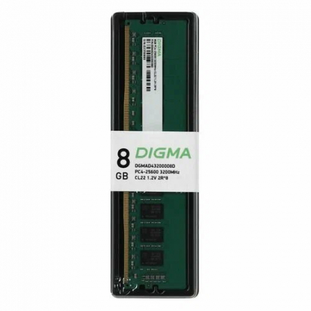Память DIMM DDR4 PC-25600 8Gb Digma (DGMAD43200008D)