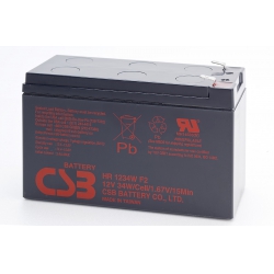 аккумулятор для ибп, 12v, 9ah hr1234 (csb)