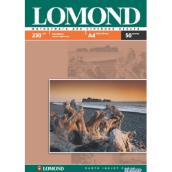 бумага lomond a4 230г/м2 50л матовая односторонняя фото (0102016)