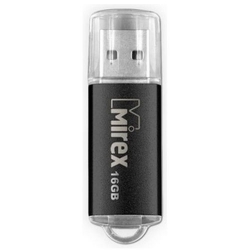 флэш-диск 16gb mirex unit black