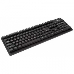 клавиатура sven standard 301 черная usb (sv-03100301ub)