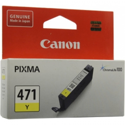 картридж canon cli-471y желтый для canon pixma mg5740/mg6840/mg7740 (0403c001)