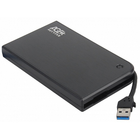 Корпус внешний для HDD 2.5" AgeStar 3UB2A14 SATA USB 3.0 Black
