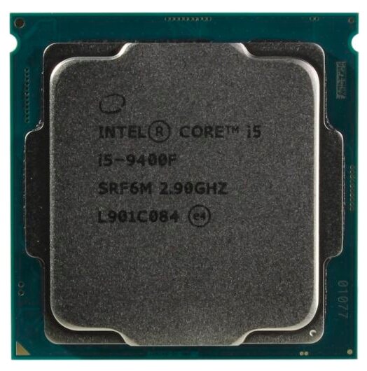 Процессор Intel Core i5-9400F Coffee Lake (2900MHz, LGA1151 v2, L3 9216Kb)