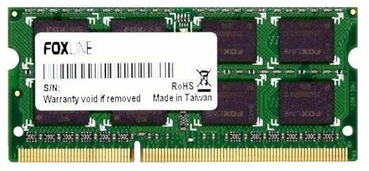 Оперативная память 4 ГБ 1 шт. Foxline FL1600D3S11S1-4G