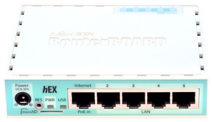 Маршрутизатор MikroTik hEX RB750Gr3