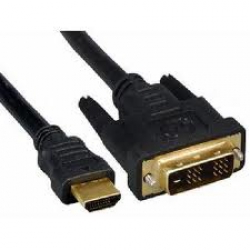 кабель hdmi/dvi (19m/19m) 4.5 м (пакет) экранированный, позолоченные контакты, черный (gembird cc-hdmi-dvi-15)