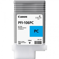 картридж canon pfi-106pc  для ipf6300s photo cyan