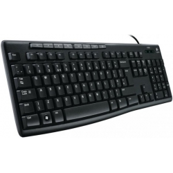 клавиатура logitech k120 black usb (920-002522)