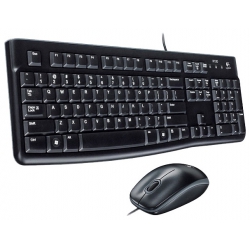 клавиатура logitech mk-120 deluxe black usb (кл+мышь) (920-002561) rtl
