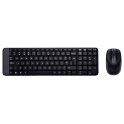 клавиатура logitech mk-220 wireless desktop (беспр.клав+беспр.мышь) (920-003169)
