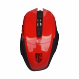 Мышь Jet.A Comfort OM-U54G беспроводная  красная (1200/1600/2000dpi) 5 кнопок USB