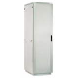 Шкаф 19" напольный 42U 600x1000, дверь перфорированная 2 шт., серый (ЦМО ШТК-М-42.6.10-44АА)
