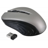 Мышь Oklick 545MW черный/серый оптическая (1600dpi) беспроводная USB (3but)(TM-5500 GREY)