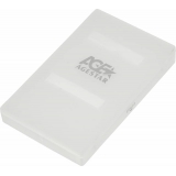 Корпус внешний для HDD 2.5"/SSD AgeStar SUBCP1 SATA пластик белый (SUBCP1)