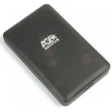 Корпус внешний для HDD 2.5"/SSD AgeStar 31UBCP3 SATA пластик черный (31UBCP3)