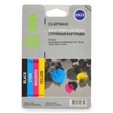 Картридж струйный Cactus CS-EPT0925 многоцветный для Epson Stylus C91/CX4300/T26 Комплект из четырех картриджей(CS-EPT0925)