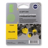 Картридж Epson T12944010 Stylus SX420W/425/525/620FW/ BX305/320/525/625 yellow CS-EPT1294 (Cactus)