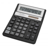 Калькулятор бухгалтерский Citizen SDC-888XBK черный 12-разрядный 2-е питание, 00, MII, mark up, A0234F