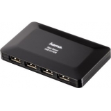 Разветвитель USB 2.0 Hama Active1:4 4порт. черный (00078472)(00078472)