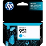 Картридж HP DJ CN050AE №951 для HP Officejet Pro 8610/8620 голубой