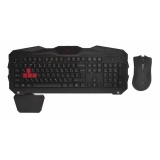 Клавиатура + мышь A4TECH Bloody Q2100/B2100 (Q210+Q9) клав:черный мышь:черный USB Multimedia Gamer LED
