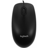 Мышь Logitech B100 Optical Black USB OEM (910-006605)