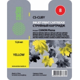 Картридж Canon CLI-8Y yellow с чипом для IP4200/5200 (Cactus)