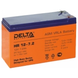 Аккумулятор для ИБП, 12V, 7.2Ah HR 12-7.2 (Delta)