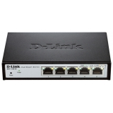 Коммутатор D-Link DGS-1100-05 5 10/100/1000BASE-T ports, 802.3x Flow Control support(DGS-1100-05)