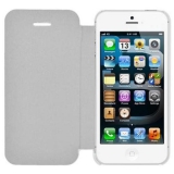 Чехол-крышка для Apple iPhone 5 (жесткий пластик, белый) (CH)