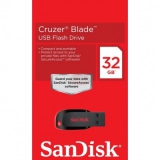 Флэш-диск 32Gb SanDisk CZ50 Cruzer Blade (SDCZ50-032G-B35)
