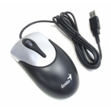Мышь Genius NetScroll 100 V2 1000dpi USB оптическая черно-серебристый