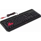 Клавиатура A4TECH Bloody Q100 черный USB Multimedia Gamer LED(Q100 USB)