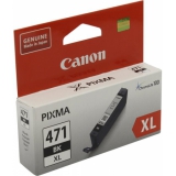 Картридж Canon CLI-471XLBK черный для Canon Pixma MG5740/MG6840/MG7740 (0346C001)