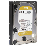 Жесткий диск HDD 3.5" SATA III 2Tb WD Gold 7200rpm 128Mb (WD2005FBYZ)