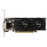 Видеоадаптер PCI-E MSI GeForce GTX1050 Ti 4096Mb GTX 1050 TI 4GT LP (RTL) GDDR5 128bit DVI-D/HDMI/DP