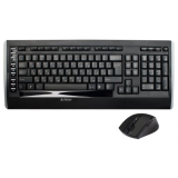 Клавиатура + мышь A4TECH 9300F клав:черный мышь:черный USB беспроводная Multimedia