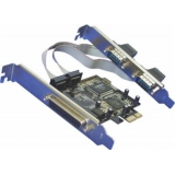 Контроллер PCI-E x1 2xCOM (OEM)