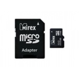 Карта памяти microSD 32Gb Mirex Class 10 с адаптером (13613-AD10SD32)