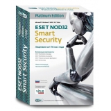 ПО Антивирус NOD32 Smart Security Platinum Edition 1ПК 2года BOX (NOD32-ESS-NS(BOX)-2-1)